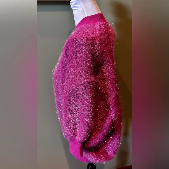 Anthropologie Violetta Tinsel Sweater By Maeve - Picture 4 of 9